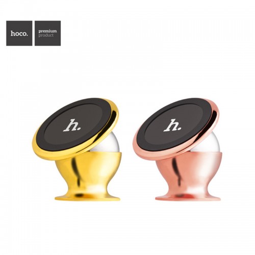 HOCO  Magnetic Mobile Car Mount For All Smart Phones - Gold