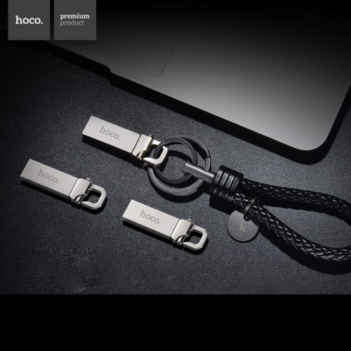 HOCO Portable Slim U1 Keychain USB Flash Drive 32 GB - Yellow