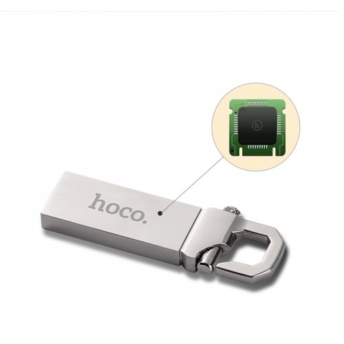 HOCO Portable Slim U1 Keychain USB Flash Drive 32 GB - Yellow
