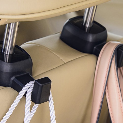 Joyroom Multifuntional Car Seat Hook - Black 2 pcs