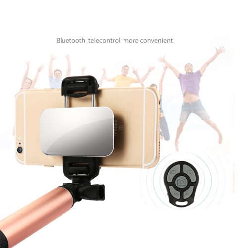 JOYROOM Selfie Stick For iOS & Android Devices with Selfie Remote  - Gold