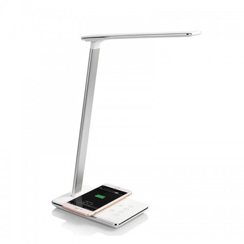  Wireless Charging Table Lamp with QI Wi...