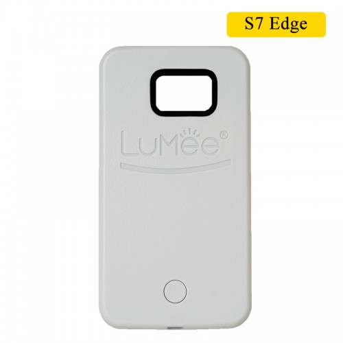 LUMEE Case For Samsung S7 Edge - White