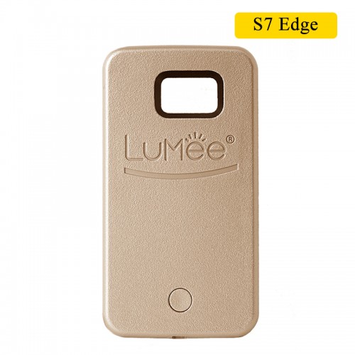 LUMEE Case For Samsung S7 Edge - Gold