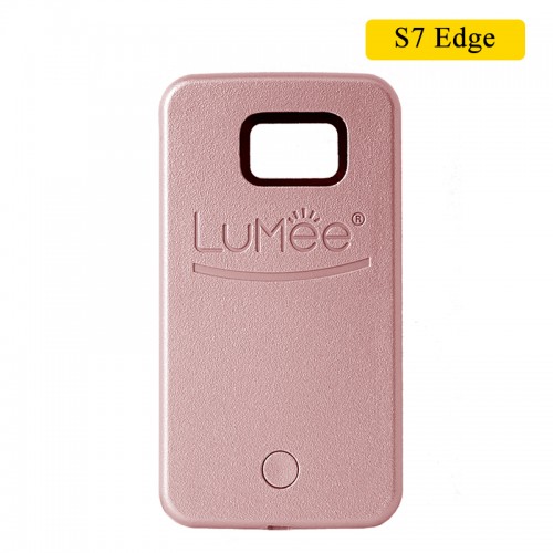 LUMEE Case For Samsung S7 Edge - Rose Go...