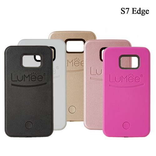 LUMEE Case For Samsung S7 Edge - White