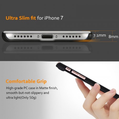 M-TECH Music Player & Calling Control Case For iPhone 7 / 8 - Black