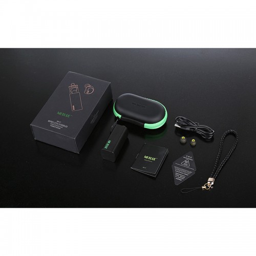 MI Blue MB-67 Wireless Mini Headset with Power Bank - Black MI Blue MB-67 Wireless Mini Headset with Power Bank - Black