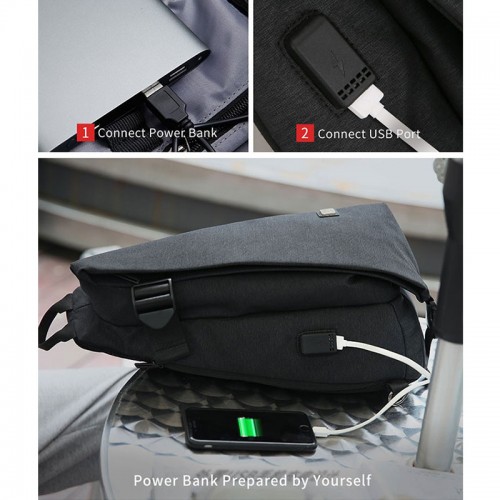 Mark Ryden Sling 9.7 inch Cross Body Lightweight Casual Bag With USB Port