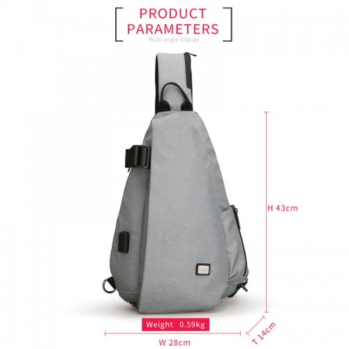 Mark Ryden Sling 9.7 inch Cross Body Lightweight Casual Bag With USB Port
