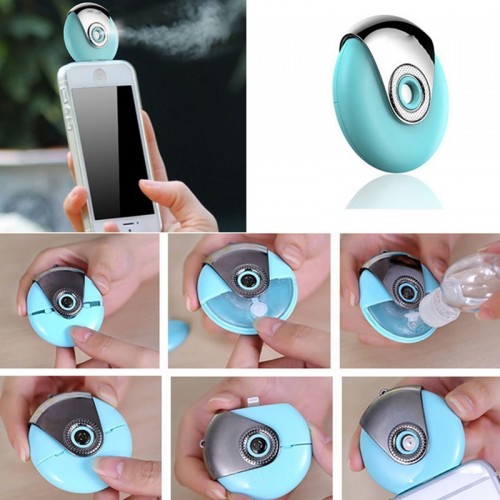 Mini Mobile Portable Humidifier Aroma Spray For IOS Devices - Purple