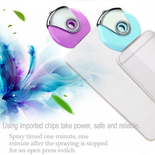 Mini Mobile Portable Humidifier Aroma Spray For IOS Devices - Purple