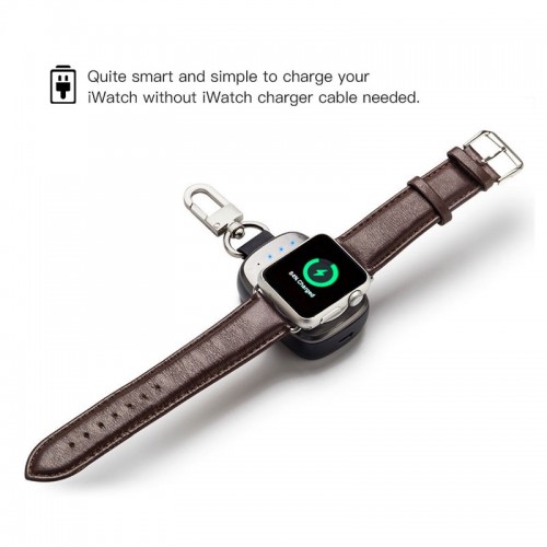 Oittm Portable Wireless 700 mAh Charger For Apple Watch Series 2/ Series 1/ Nike+ 