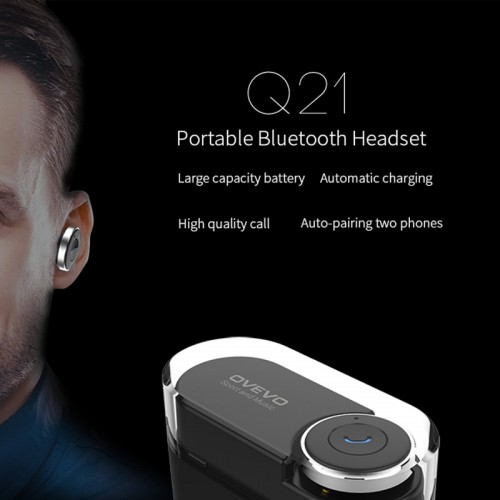 OVEVO Bluetooth Stereo Headset with Power Bank To Charge