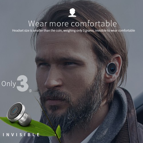 OVEVO Bluetooth Stereo Headset with Power Bank To Charge