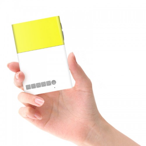 MINI LED High Resolution Projector ( Works with Power Bank ) + Any Cast WiFi Dongle