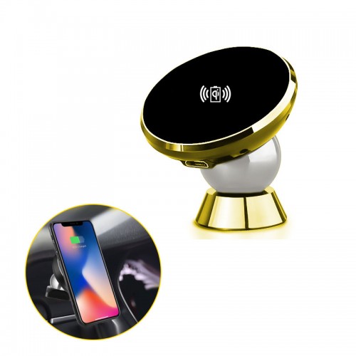 Wireless Qi Charging Car Mobile Holder F...