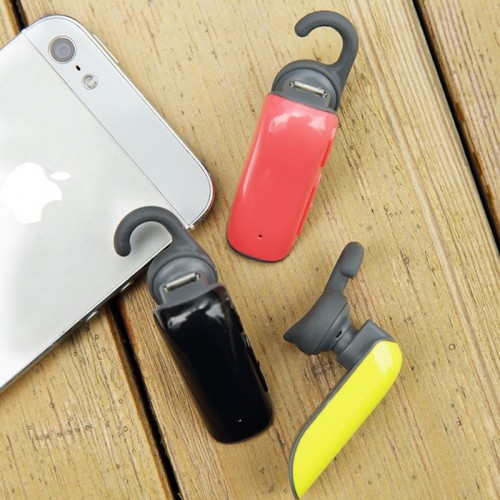 ROCK Lava D200 Mono Blutooth Earphone - Red