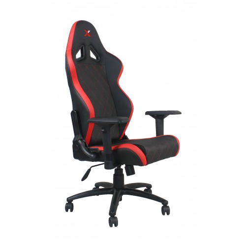 RapidX Ferrino Series Gaming Chair - Red on Black RapidX Ferrino Series Gaming Chair - Red on Black