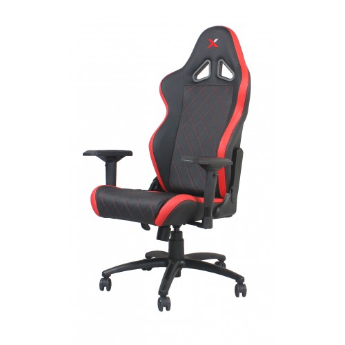 RapidX Ferrino Series Gaming Chair - Red on Black RapidX Ferrino Series Gaming Chair - Red on Black