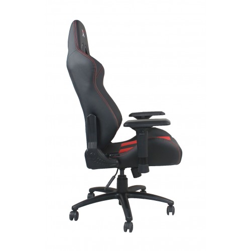 RapidX Finish Line Series Gaming Chair - Red on Black RapidX Finish Line Series Gaming Chair - Red on Black
