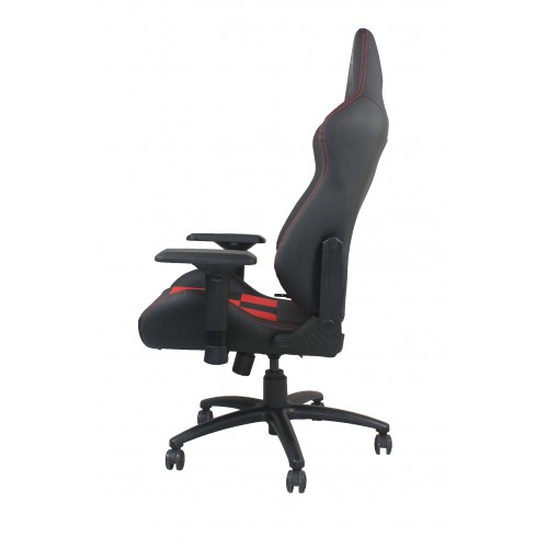 RapidX Finish Line Series Gaming Chair - Red on Black RapidX Finish Line Series Gaming Chair - Red on Black