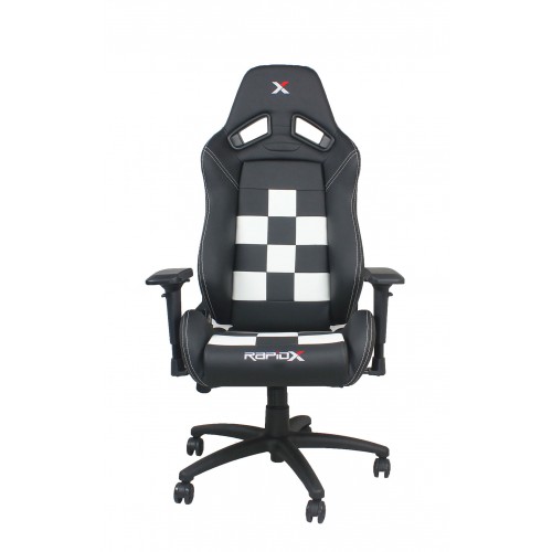 RapidX Finish Line Series Gaming Chair -...