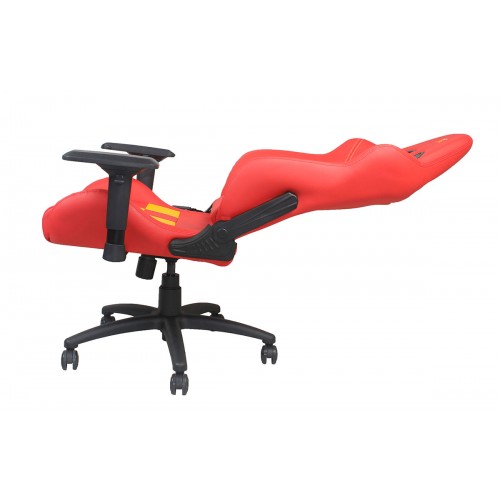 RapidX Finish Line Series Gaming Chair - Yellow on Red RapidX Finish Line Series Gaming Chair - Yellow on Red