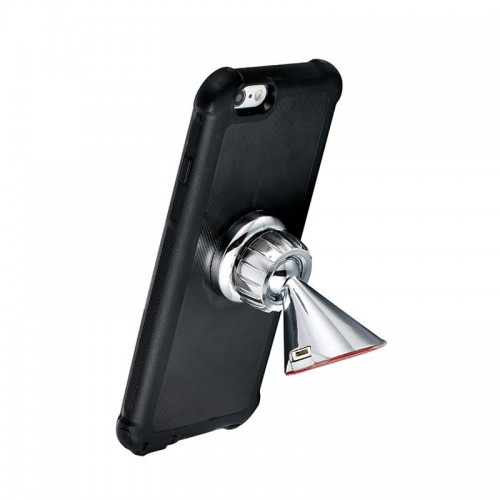 RedPepper  Smart Charging Case with 360 Degree  Charging Holder For iPhone 7/8 - Black