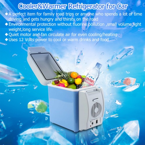 Portable  Cooling & Heating Refrigerator For Car 7.5L