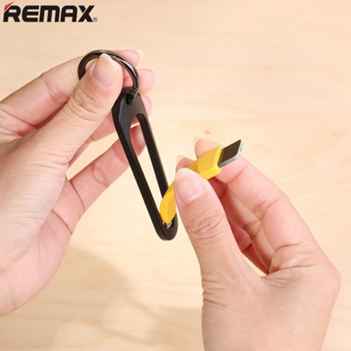 REMAX RC-024 Mini Ring Lightning Cable For IOS Devices - White/Pink