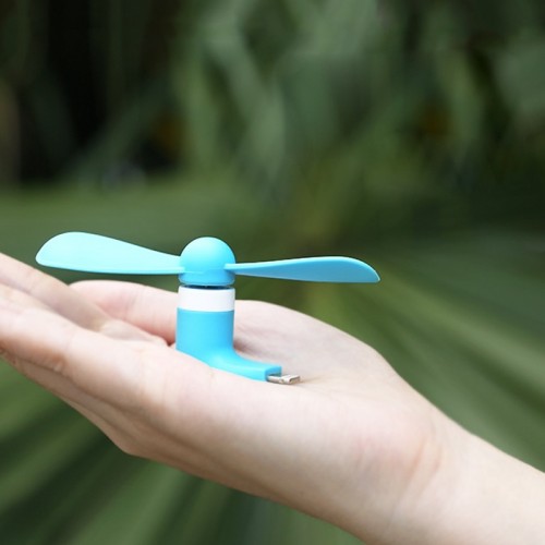 REMAX Portable Mini USB Fan For IOS Devices  - pink