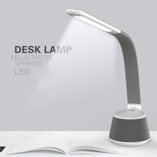 REMAX Desk Lamp with Bluetooth Speaker Illumination Bluetooth 4.0 - Black