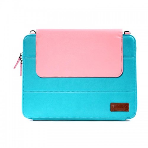 Remax Multi-Angle Wireless Bluetooth Keyboard  Bag for iPad Pro 12.9" - Blue