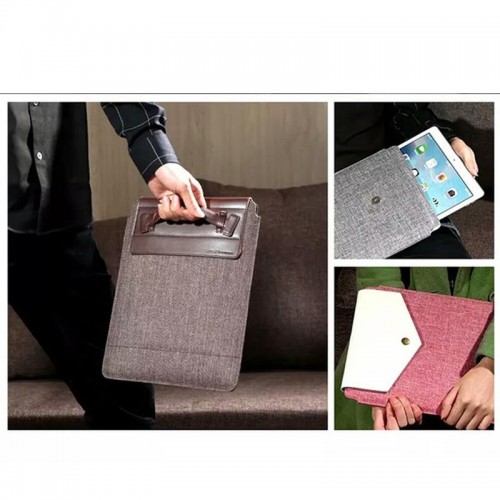 Remax Lashi Series Magnetic Absorption Bag For iPad UpTo 12.9 inch - Red