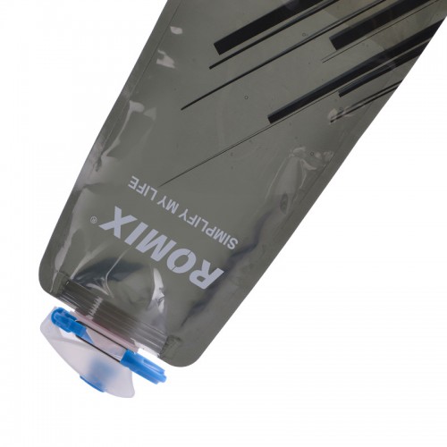 ROMIX 0.7Ltr Foldable Sports Water Bottle - Black ROMIX 0.7Ltr Foldable Sports Water Bottle - Black