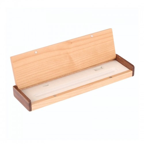 SAMDI Wooden Apple Pencil Case
