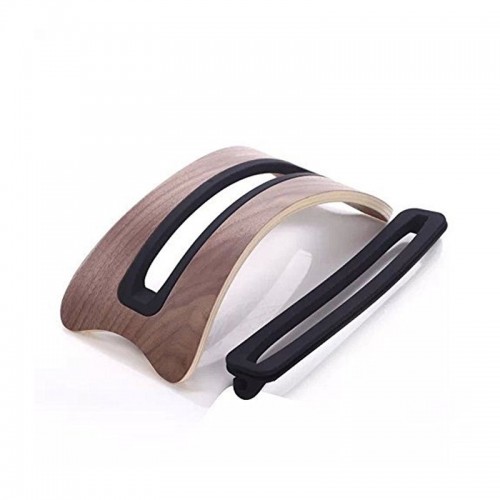 SAMDI Natural Wood Lightweight Wooden Laptop Stand Holder 