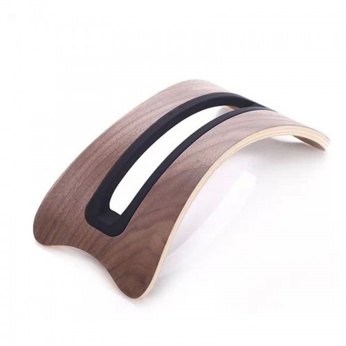 SAMDI Natural Wood Lightweight Wooden Laptop Stand Holder 