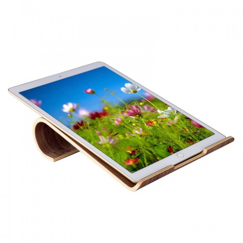 SamDi Wooden Stand For MacBook & iPads - Walnut Wood
