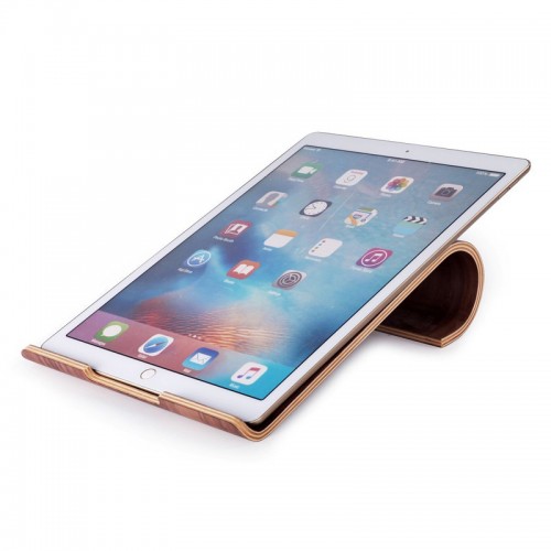 SamDi Wooden Stand For MacBook & iPads - Walnut Wood