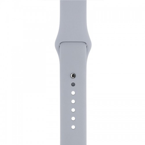 Silicon Soft Sports Watch Band For 42 MM / 44 MM Apple Watch - White