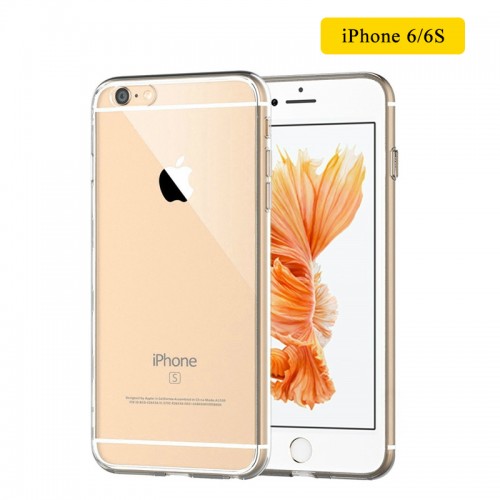 Trasparent Soft TPU Back Case For iPhone...
