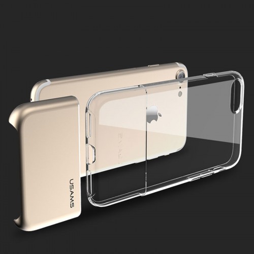 USAMS Luxury Ease Series TPU Case For iPhone 7 / 8 - Gold