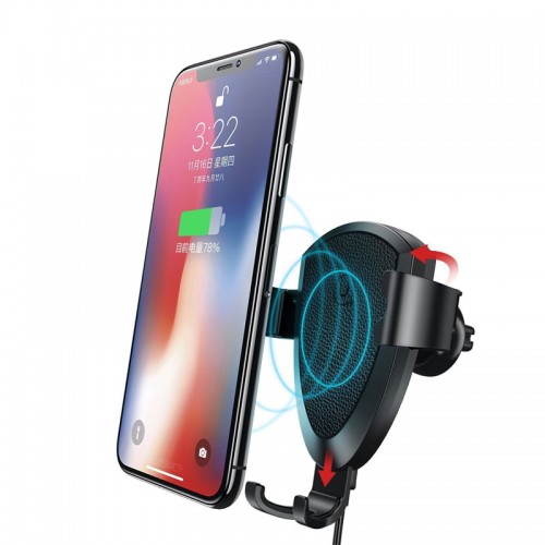 USAMS Wireless Charger Car Air Vent Qi W...
