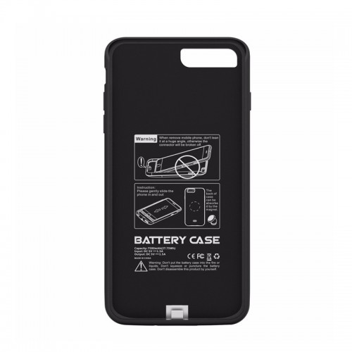 VDELI 2600 mAh Bakeup Battery Case For iPhone 7 / 8 - Black VDELI 2600 mAh Bakeup Battery Case For iPhone 7 / 8 - Black