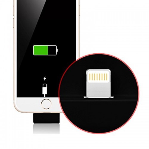 WUW Portable 2200 mAh Power Bank For IOS Devices - Black