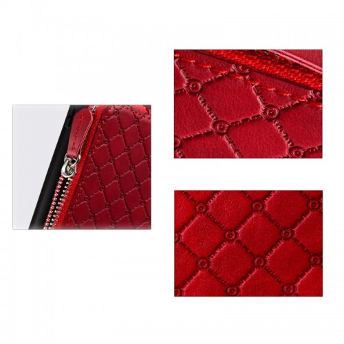 WUW Special Design Leather Wallet Case For iPhone 7 Plus / 8 Plus  - Black