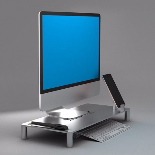 XUENAIR Multi Functional Aluminum Laptop & Desktop Stand - Gray