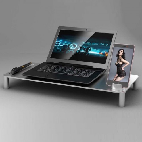 XUENAIR Multi Functional Aluminum Laptop & Desktop Stand - Gray